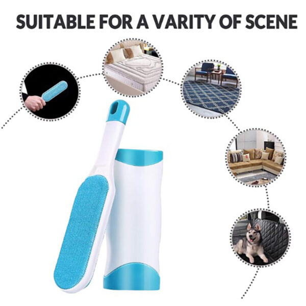 SE-PG-010-6 Double-Sided Pet Hair Remover Brush
