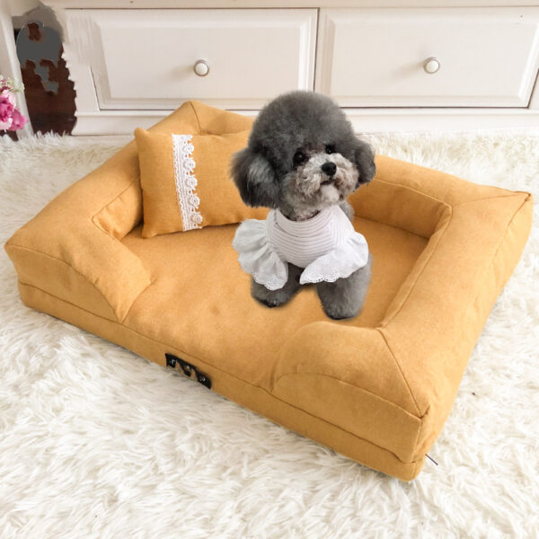 SE-PB014 PET BED WITH PILLOW (5)