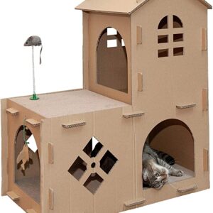 SE PB051 CAT CARDBOARD HOUSE (13)