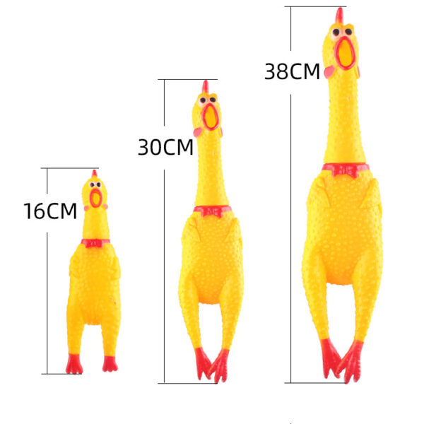 SE PT005 Screaming Chicken Dog Toys (5)