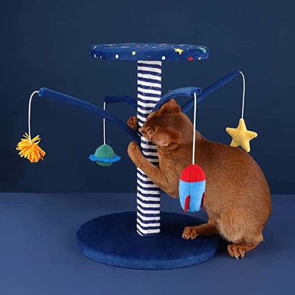SE PCT165 Starry Cat Scratching Post (3)