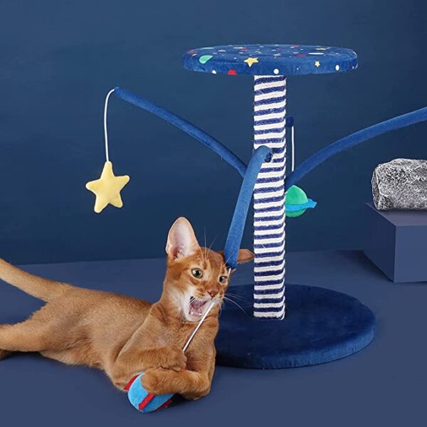 SE PCT165 Starry Cat Scratching Post (7)