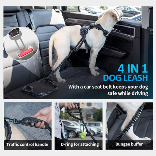 SE-PC022 Dog Car Seatbelt Leash 6