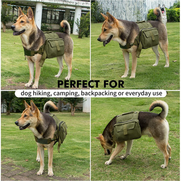 SE-PC021 Dog Hiking Backpack Saddle Bag 5