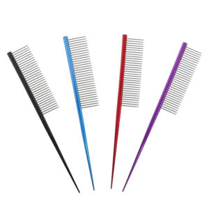 SE-PG131 Pet Grooming Rat Tail Comb 5